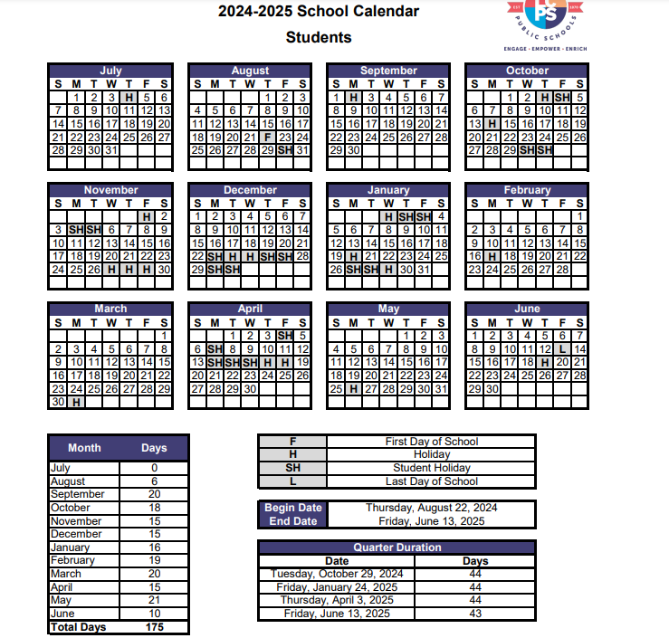 LCPS Calendar