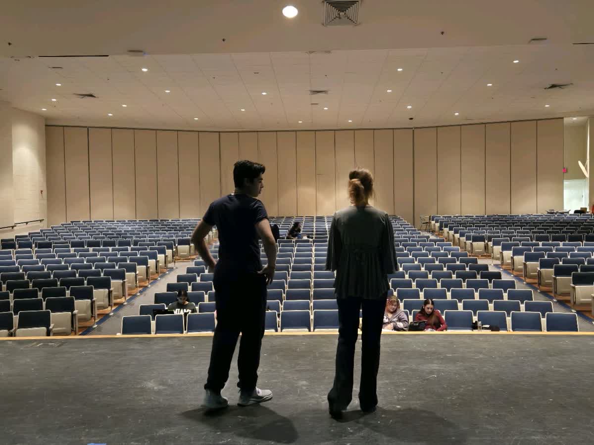 Technical questions being asked by actors