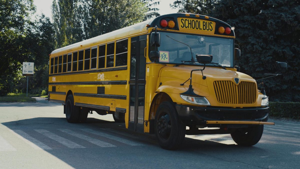 Empty School Bus